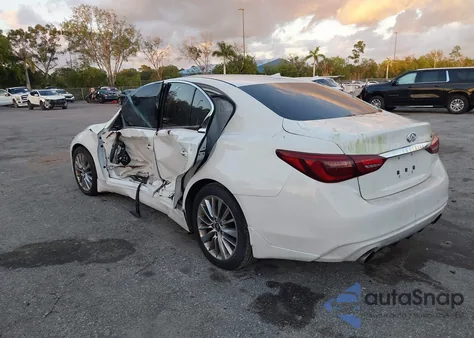 2020 Infiniti Q50 Luxe из США, поврежденный, VIN JN1EV7AP6LM206077